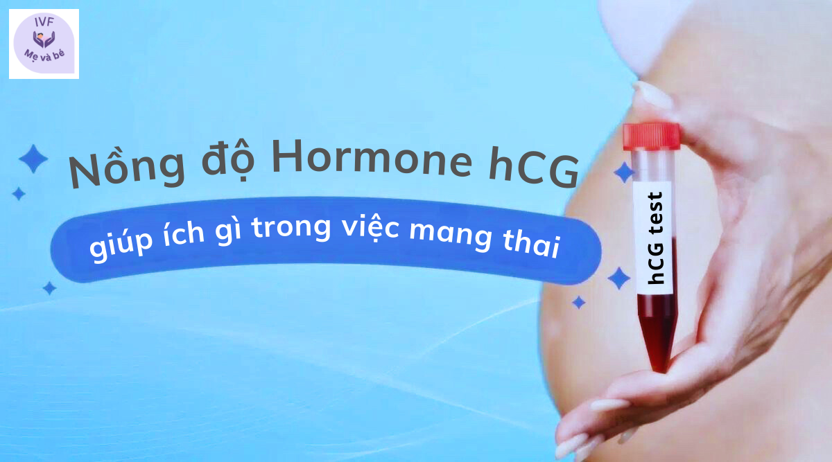 Giá trị hormone hCG và việc mang thai