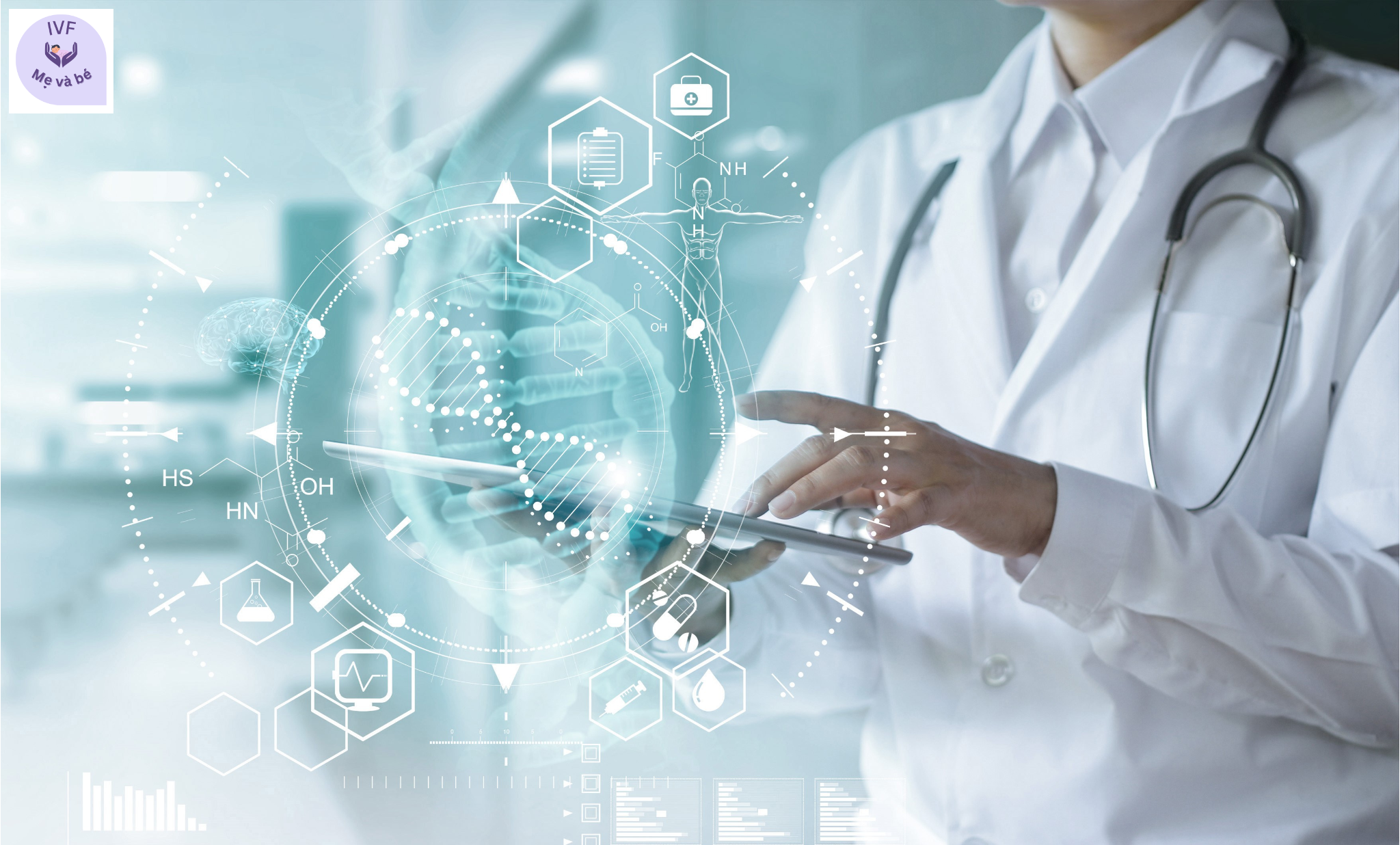 Xét nghiệm gen khi mang thai giúp giảm nguy cơ mắc các bệnh di truyền