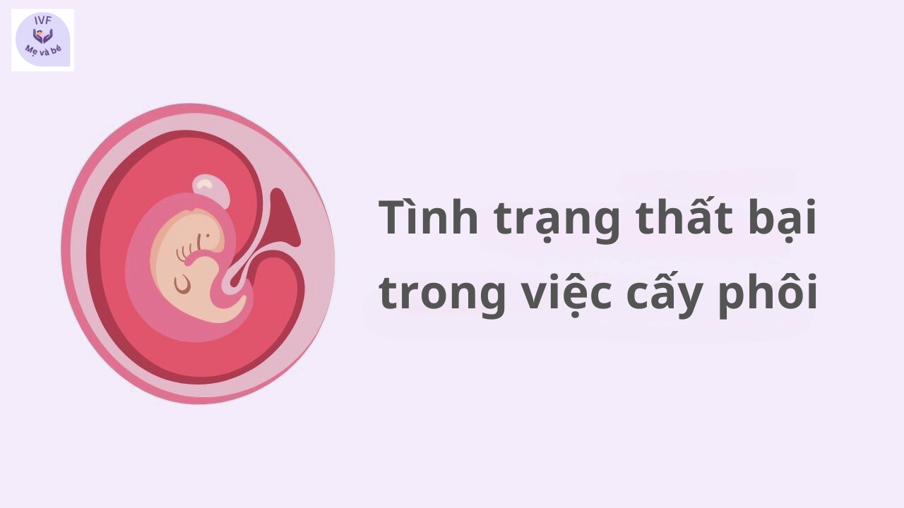 Tình trạng thất bại trong việc cấy phôi