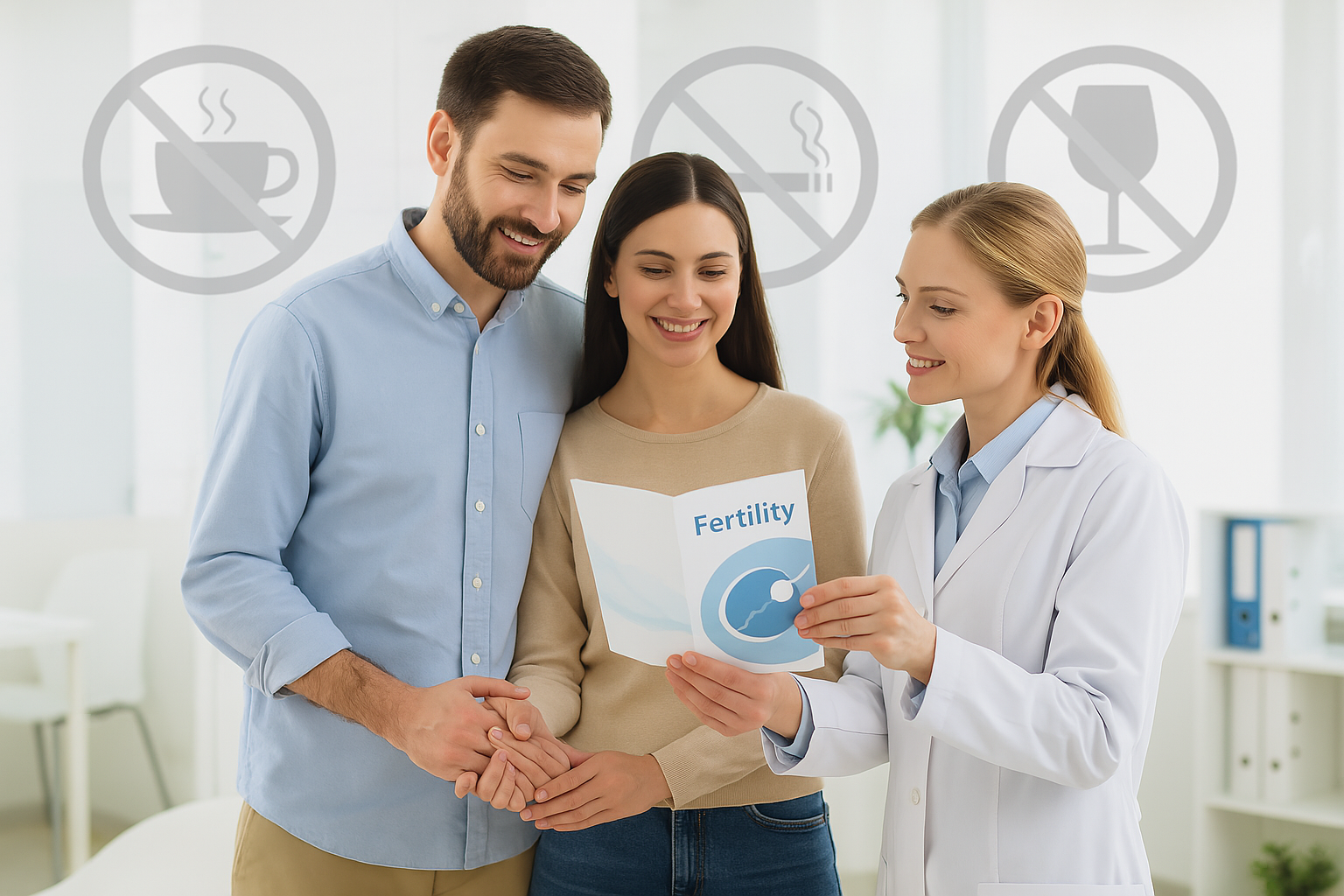 Cà phê, rượu, thuốc lá có thể ảnh hưởng đến khả năng sinh sản