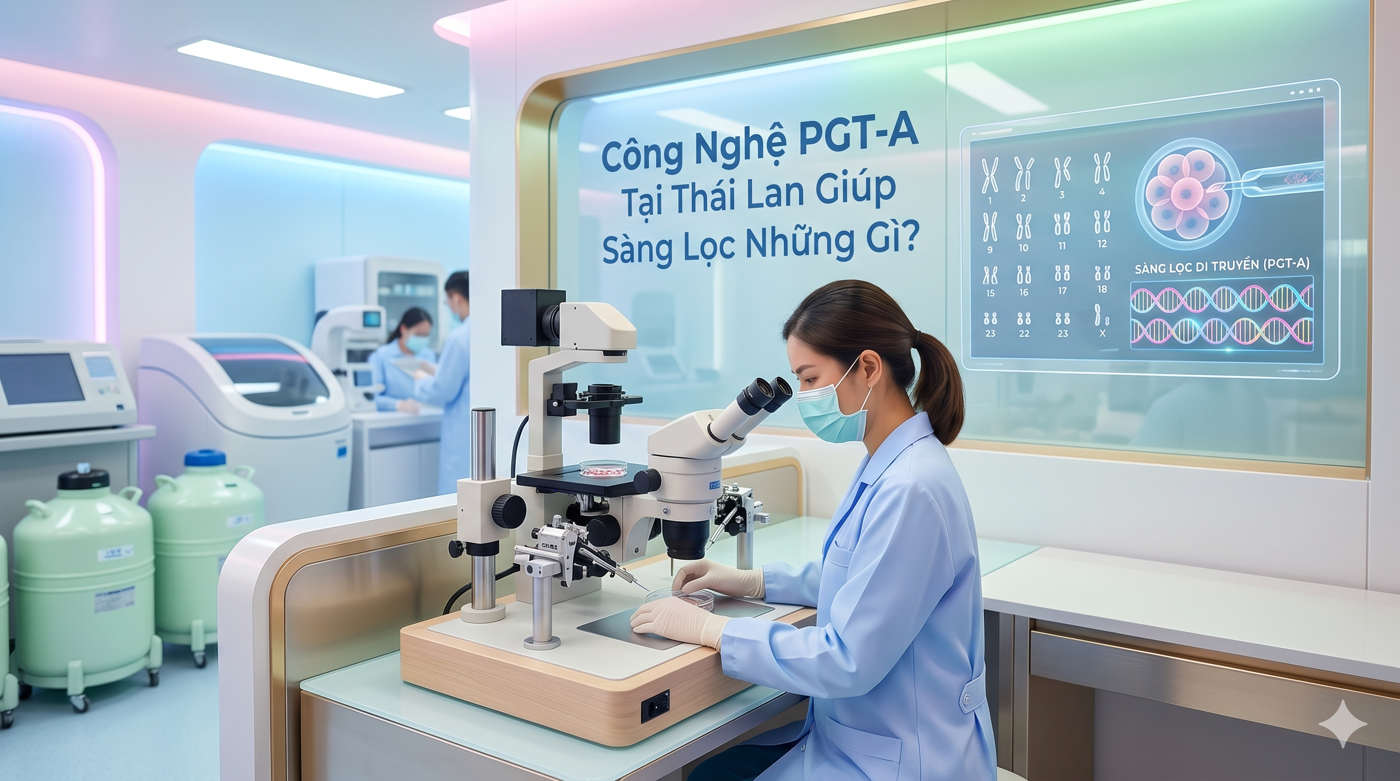 Công Nghệ PGT-A Tại Thái Lan Giúp Sàng Lọc Những Gì? 